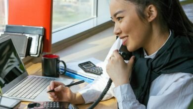 business phone customer service